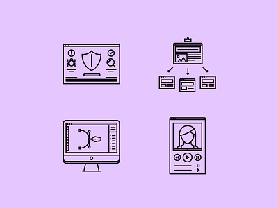 The Interface Outline Icons 25