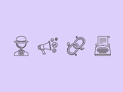 The Seo Outline Icons 25