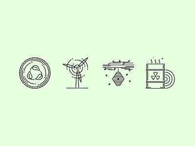 The Nature Outline Icons 25