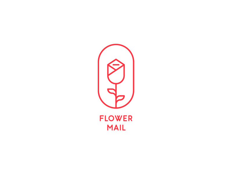 Flower Mail by Nikita Golubev on Dribbble