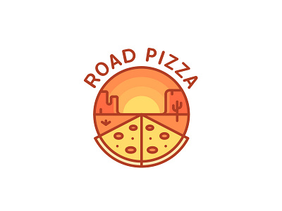 Road Pizza Logo - Day 9