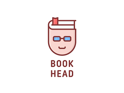 Book Head Logo - Day 15 book clean clever doctor education head knowledge lesson logo science smart