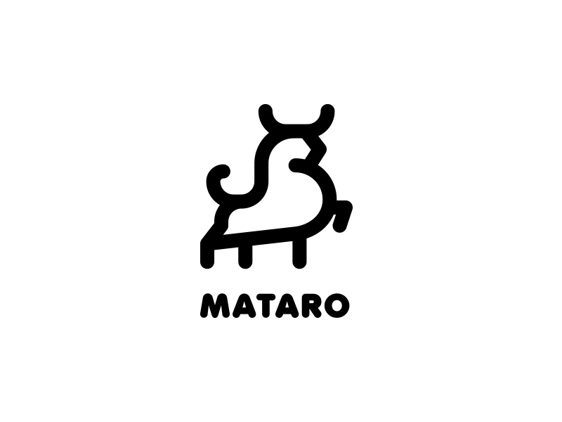 Mataro Bull Logo - Day 23 by Nikita Golubev on Dribbble