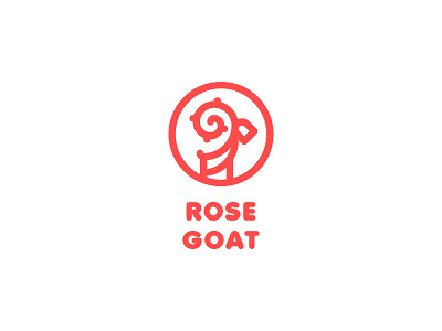 Rose Goat Logo - Day 42