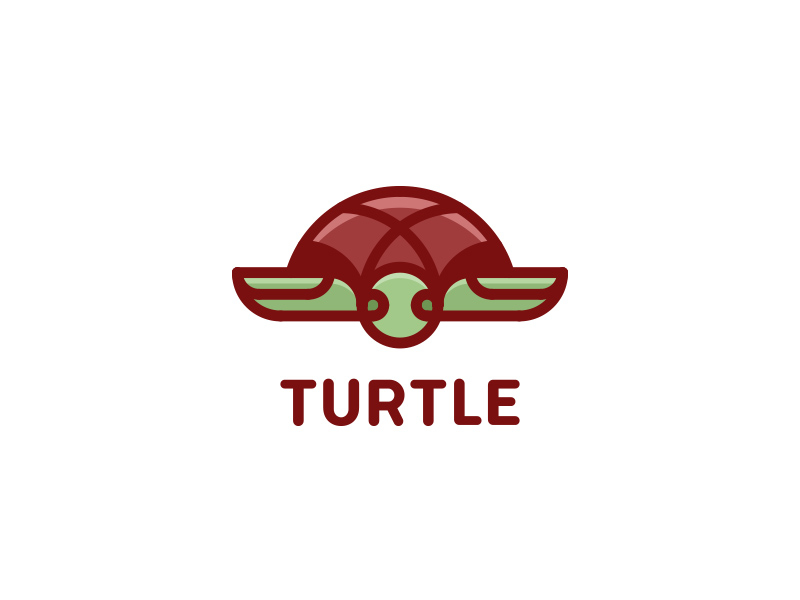 Turtle Logo - Day 73 by last spark on Dribbble