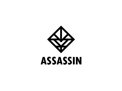 Assassin Logo - Day 93 assassin command cyber cybersport game gamer geometry killer last spark logo mascot murderer one day one logo rhombus security slayer sport square team