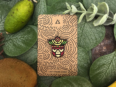 Monkey Emanel Pin badge brooch card enamel enamel pin etsy fruits gift hard enamel jewelry jungle lastspark metal monkey pin pins print sale shaman zodiac