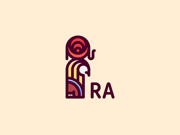 Ra Logo by last spark on Dribbble