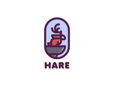Hare Jackalope Logo