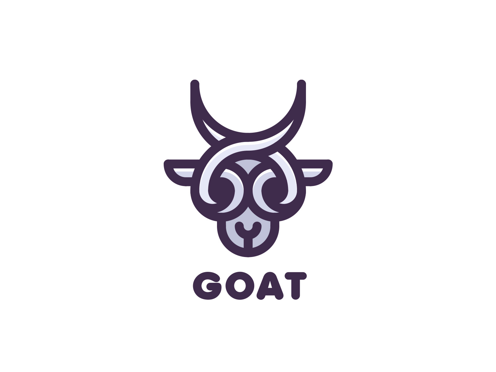 Goat Logo by Nikita Golubev on Dribbble