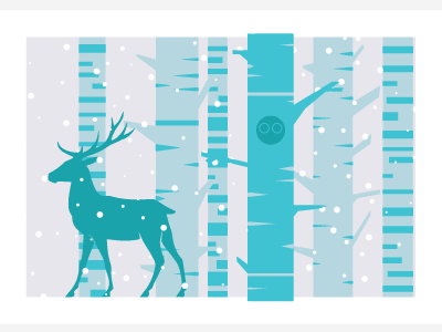 Woodland Screenprint