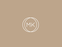 M&K Wedding Logo by Rhodi Iliadou on Dribbble