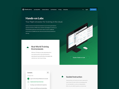Hands-On Labs Public Page hands labs landing page public
