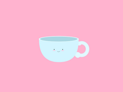 A cup of coffee : Illustration animation character design illustration motion graphics vector
