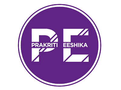 Prakriti Eeshika - Personal Logo Design branding design graphic design illustration logo vector