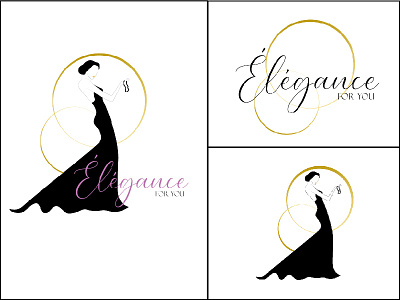 Elegance for you : Logo Variations branding design graphic design illustration logo vector