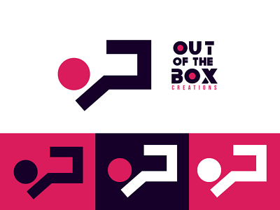 Out of the Box branding design graphic design illustration logo typography vector