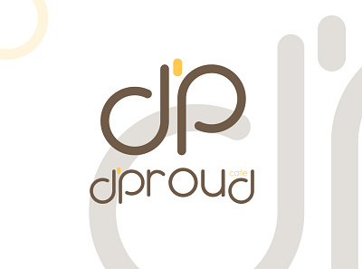 d'proud cafe - Logo Design branding design graphic design illustration logo typography vector