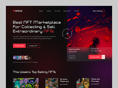 NFT Marketplace Website