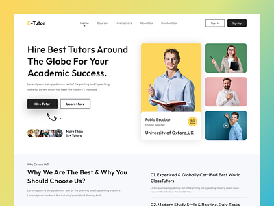 Tutor Finding Website