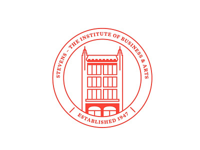 Siba Seal architecture brand identity branding college legacy mark nonprofit red school seal tiempos university