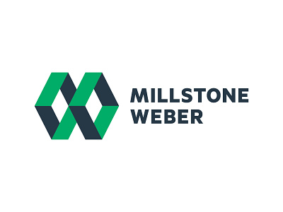 Millstone Weber Identity (final) brand identity branding construction logo masculine metric monogram strong