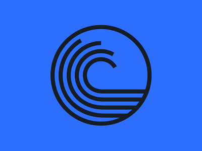 Tonal Mark album animation blue branding glyph icon logo mark music sound symbol wave