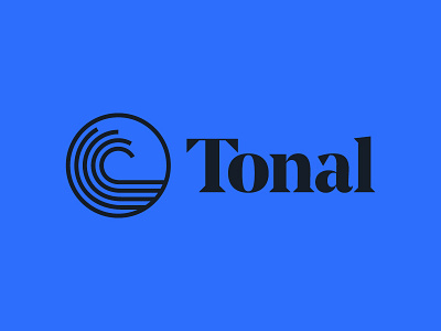 Tonal Logo Lock-up blue branding contrast custom icon logo logotype mark music record serif symbol