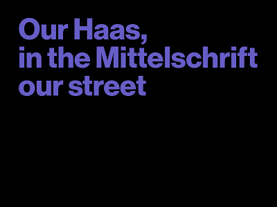 Haas Party haas party nerds neue low purple silliness typography