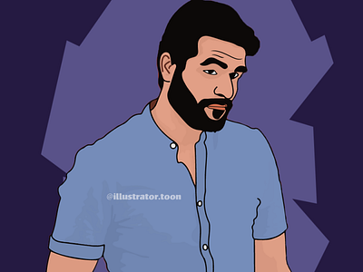 Sunny Hinduja Vector Art illustration vector