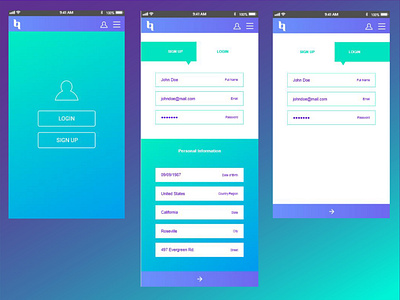 Mobile App Design