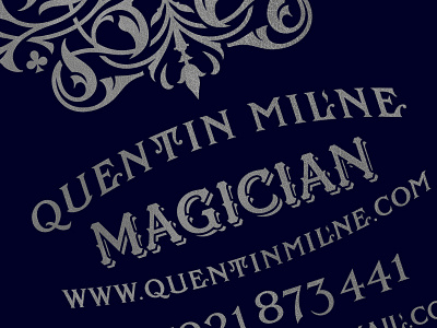 Magician Identity branding design identity illustration lettering logo luxury magic monogram numbers victorian vintage