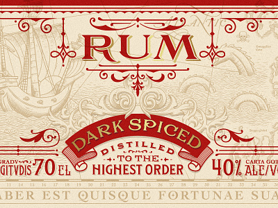 World's End Rum branding design graphics handdrawn lettering letters logo luxury packaging type typography