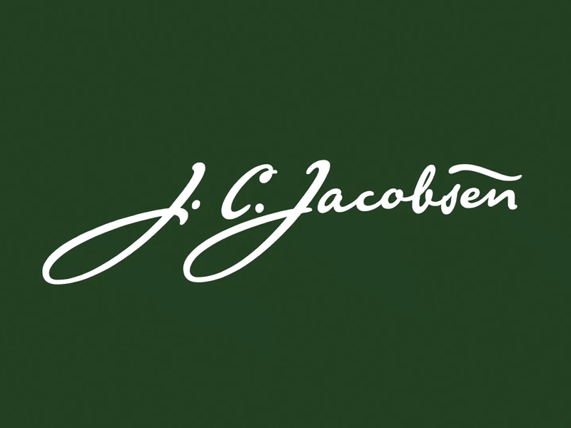Carlsberg Rebrand – Founder Signature branding design lettering logo logotype type