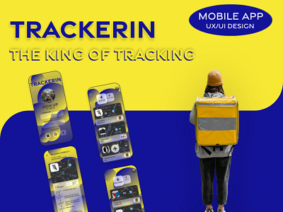 TRACKERIN The king of tracking design ui ux