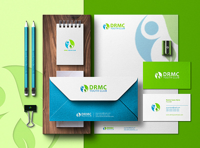 DRMC Youth Club | Logo Design brand identity branding club design graphic design identity logo logo design stationary youth club