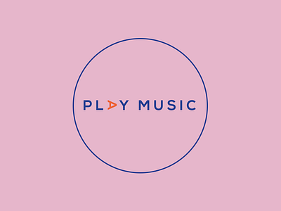Logo design - Play Music record label design graphic design logo