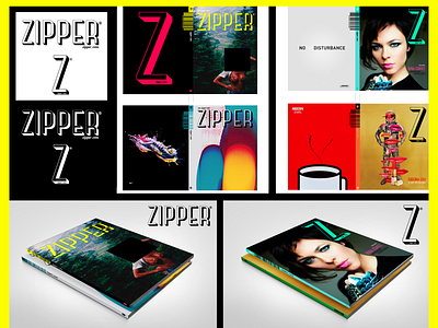 Logo design - Zipper magazine design graphic design logo