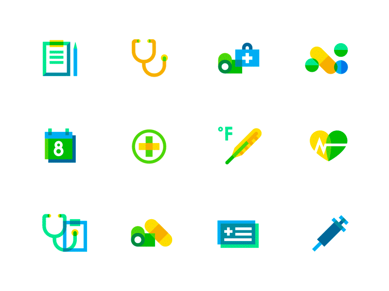 EN SU CASA | Primary health care branding clinic health care icon logo medical stationery website