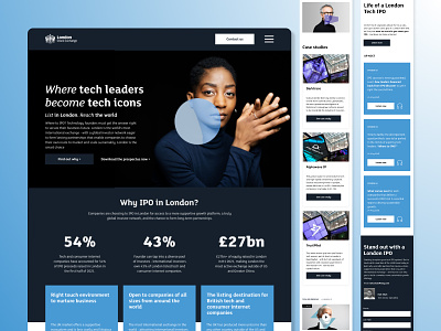 London Stock Exchange - Tech IPO design banking branding design figma finance graphic design illustration logo mobile product design ui vector web website