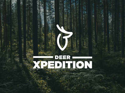 Deer Xpedition Logo Design app branding design icon illustration logo typography ui ux vector