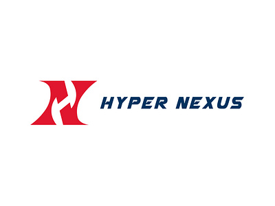 Monogram HN Hyper Nexus Logo Design