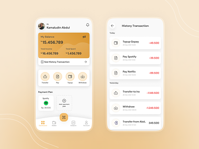 Bank Apps android app bank banking card clean design explore finance ios ui ux wallet