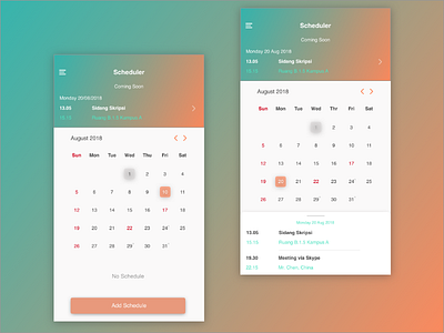 Scheduler App