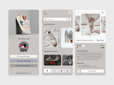 The Shoe Club 👟 3d animation app branding design graphic design illustration logo motion graphics typography ui ux vector