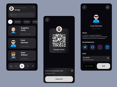 Mobile UI : App design - UI screens