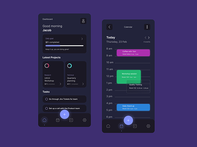UI Design : Mobile app ; ios screen