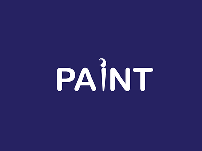 Paint logo branding illustration logo