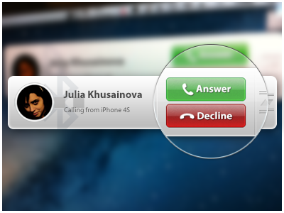 Mac App: Bluetooth Notification for Incoming Calls [+Animation] animation app bluetooth mac mac app notification os x