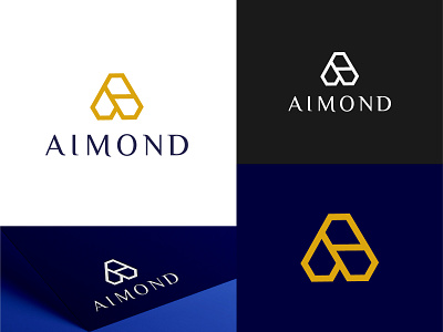 Aimond Jewelry Brand Logo Design a letter logo abstract logo brand identity brand logo branding branding design design graphic design identity design illustration jewelry logo letter logo logo logo design logo designer logos minimal modern logo typography vector